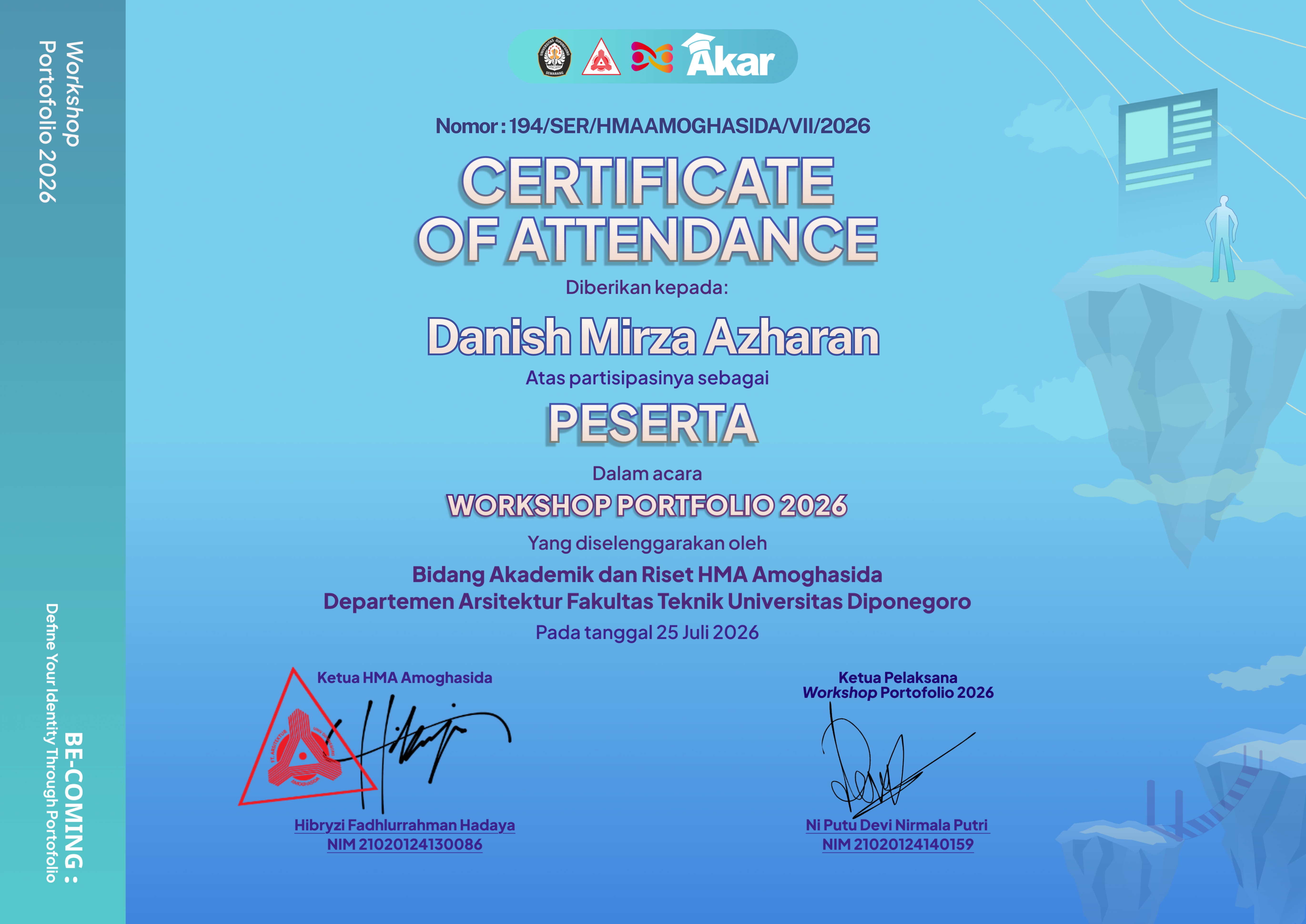 Workshop Portfolio 2026